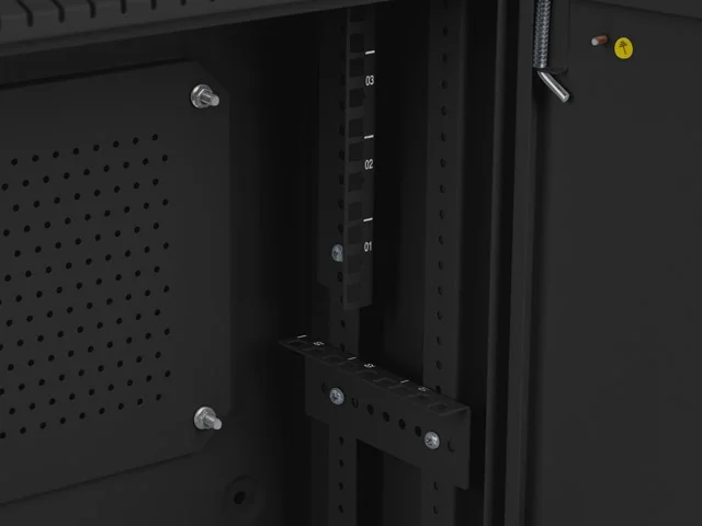 Lanberg rack cabinet 19" wall-mount 4U+3u/540x200 low-profile black (assembled)