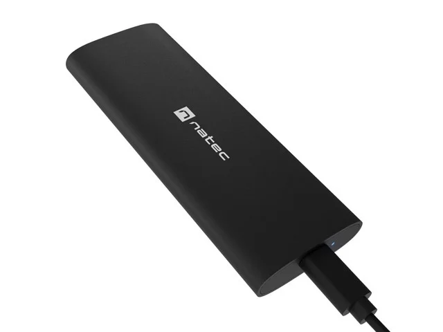 Natec External SSD Enclosure Rhino M.2 NVME Lite USB-C 3.1 GEN 2 Aluminium