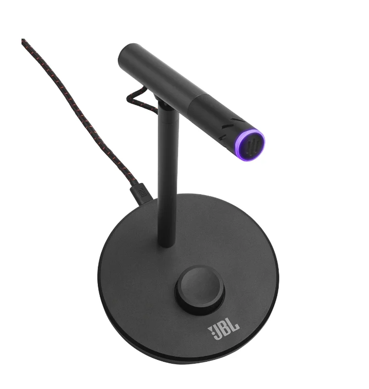 JBL QUANTUM Stream talk - USB condenser microphone for streaming, recording and gaming
