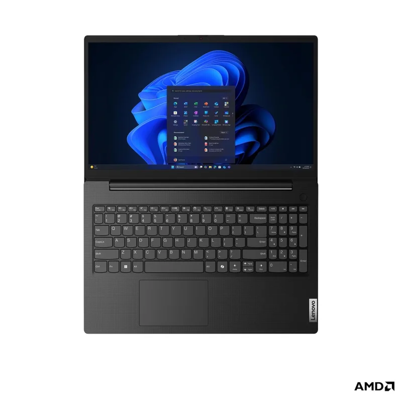 Лаптоп Lenovo V15 G6 – AMD Ryzen 5 40, 16GB RAM, 512GB SSD, 15.6" FHD, AMD Radeon 610M, черен