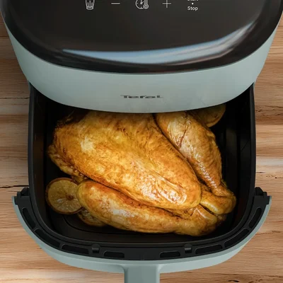 Фритюрник с горещ въздух Tefal – EY2454E0 Easy Fry Pop, 5L, зелен
