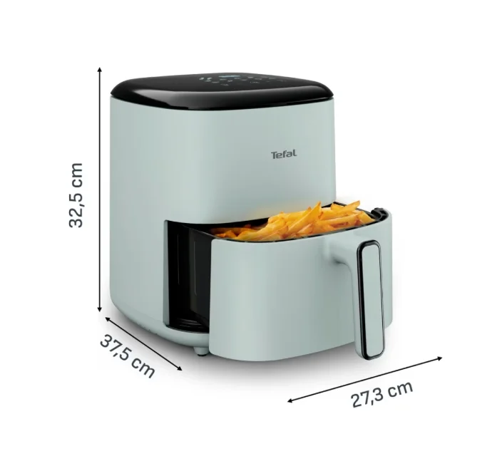 Фритюрник с горещ въздух Tefal – EY2454E0 Easy Fry Pop, 5L, зелен