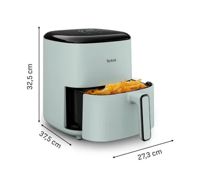 Фритюрник с горещ въздух Tefal – EY2454E0 Easy Fry Pop, 5L, зелен