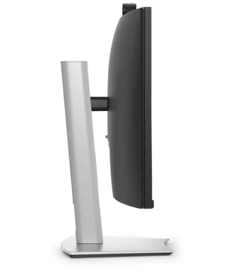 Dell P3426WEV, 34.1"  Curved Webcam Monitor, IPS Anti-Glare, 5ms, 100 Hz, 1500:1, 350 cd/m2, UW-QHD 3440x1440, 99% sRGB, HDMI, Display Port, USB-C Hub, RJ45, Webcam, KVM Switch, PD 90W, Height Adjustable, Pivot, Swivel, Tilt, Black