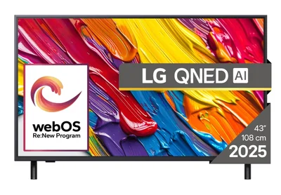 Телевизор LG 43QNED82A3B 43" 4K UHD QNED HDR Smart, Alpha 7 AI Processor, webOS 25 ThinQ