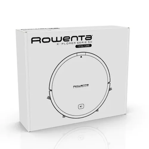 Робот прахосмукачка Rowenta X-Plorer S50 RR7387WH Total Care, 33W, 0.40L, бял