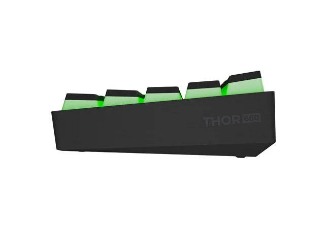 Гейминг клавиатура Genesis Thor 660 G2 безжична механична RGB подсветка Gateron Red черна