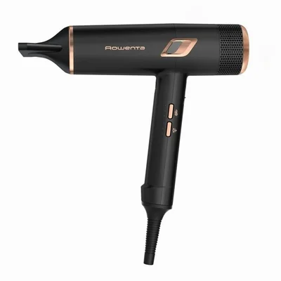 Сешоар Rowenta CV9920F3 Ultimate Experience Maestria 2000W, йонизираща функция, дифузер, концентратор, черен