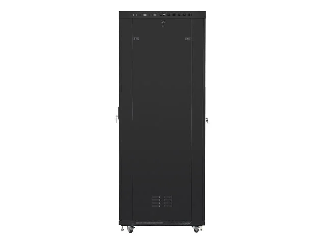Lanberg rack cabinet 19" free-standing 47U/800x1000 (flat pack) with glass door lcd black v2