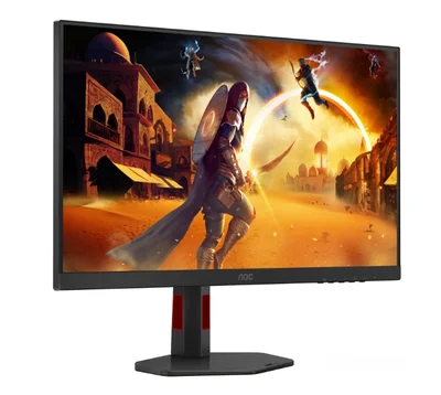 AOC Q27G4SRU, 27" Fast IPS WLED, 2560x1440@320Hz, 1ms GtG, 0.3ms MPRT, 450cd m2, 1000:1, Adaptive Sync, FlickerFree, Low Blue Light,  2Wx2, Tilt, Height Adjust, Pivot, Swivel, 2xHDMI, DP, USB hub