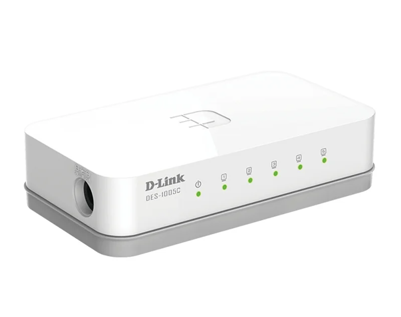 D-Link 5-Port Fast Ethernet Unmanaged Desktop Switch