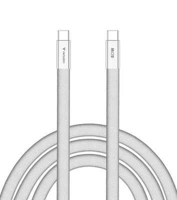 Verbatim Sync & Charge SoftTouch USB-C to C cable 60W 120 cm - White