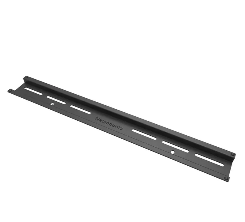 Стойка за стена Neomounts WL30-350BL14 за екрани 32"–65", фиксирана, заключваща се, VESA 400x400, до 40 кг, черна