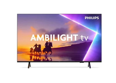Philips 50PUS8510/12, 50" 4K Ultra HD QLED, 3840x2160p, DVB-T/T2/T2-HD/C/S/S2, 60Hz, Ambilight 3, Pixel Precise UHD, 90% DCI, HDR+, Titan OS, Dolby Atmos, Dolby Digital, VRR, 3*HDMI, 2*USB, 802.11ac, 20W RMS, Black