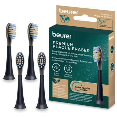 Резервни глави за електрическа четка за зъби Beurer SC 30/50 Plaque Eraser, 4 броя