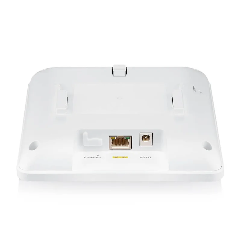 ZyXEL NWA50BEPRO, BE6500, (2.4GHz: 2x2:2, 5GHz or 6GHz: 2x2:2) MU-MIMO, Dual Radio 2.4 and 5 or 6GHz, 1 x 2.5G LAN Ports, PoE+ (802.3at), Standalone/Nebula Cloud Including Power Adapter