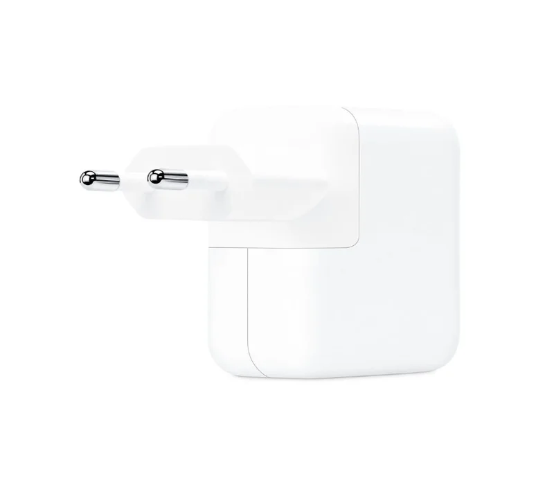 Захранващ адаптер Apple USB-C 30W Бял