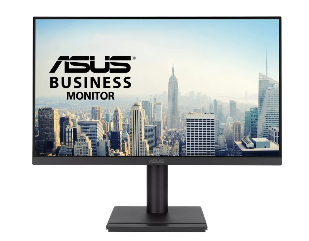 Asus VA279QGSE Business Monitor 27", IPS, Full HD, Frameless, 120Hz, Adaptive-Sync, 1ms MPRT, HDMI, DisplayPort, VGA, Low Blue Light, Flicker Free, Ergonomic Design, Wall Mountable, Black