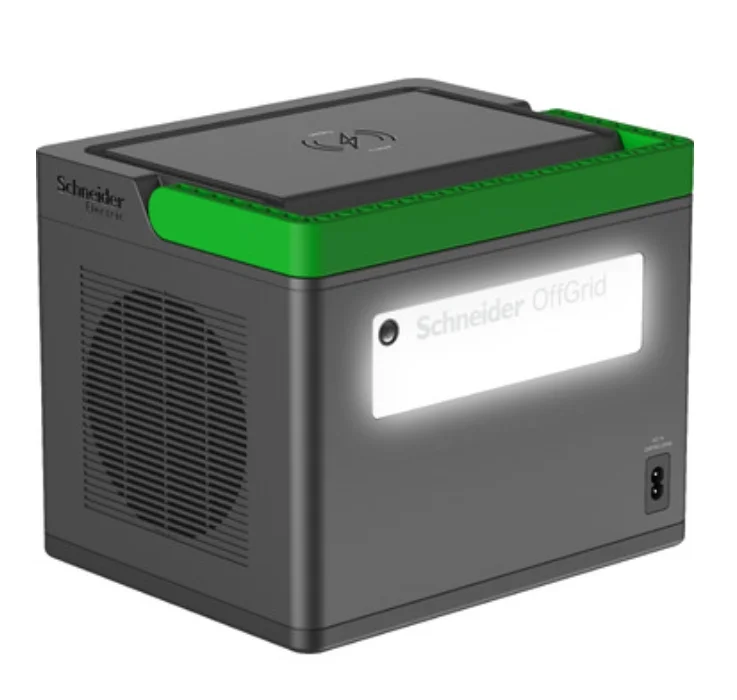 Преносима електроцентрала APC OffGrid Power Station 730 PPS730-GR 738Wh литиева батерия, 2x Schuko, синусоида, черен/зелен