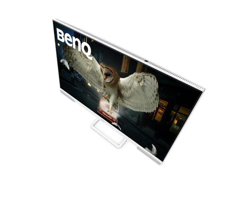BenQ EW3290U 32” 4K BenQ Home Entertainment Monitor, WORK &  ENTERTAINMENT DISPLAY EW3290U WHITE