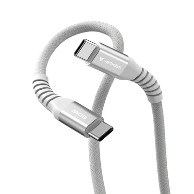 Verbatim Sync & Charge USB-C to USB-C 60W Magnetic 120 cm - Grey