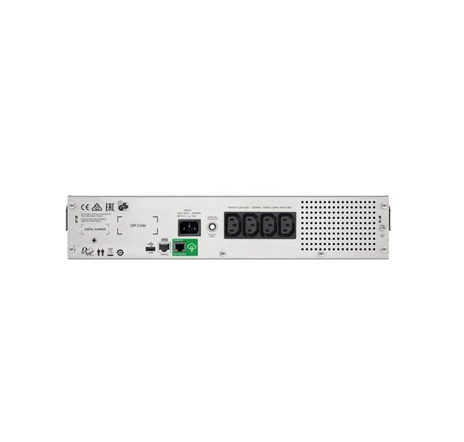 APC Smart-UPS C 1000VA LCD RM 2U 230V with SmartConnect + APC Easy-UPS BV 650VA, AVR, IEC Outlet, 230V