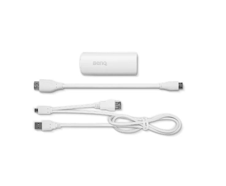 Android TV донгъл BenQ QS02, сертифициран, бял