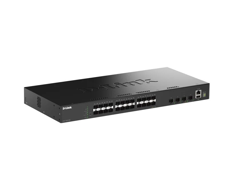 D-Link 24 Ports 1G SFP + 4 Ports 10G SFP+ Smart Managed Switch