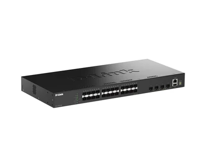 D-Link 24 Ports 1G SFP + 4 Ports 10G SFP+ Smart Managed Switch
