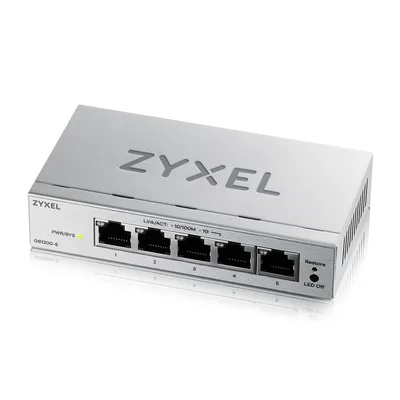 ZyXEL GS1200-5 v3, 5 Port Gigabit webmanaged Desktop Switch