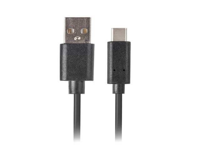 Lanberg USB-C(M) ->  USB-A (M) 2.0 cable 0.5m, black