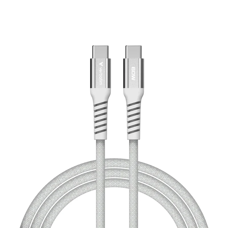 Verbatim Sync & Charge USB-C to USB-C 60W Magnetic 120 cm - Grey