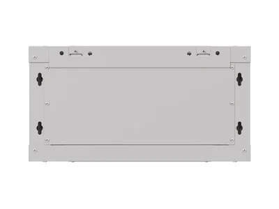 Lanberg rack cabinet 19" wall-mount 4U/540x350 (flat pack) with glass door grey
