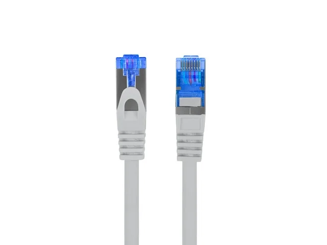 Lanberg patch cord CAT.6A FTP LSZH CCA 1m Fluke Passed, grey