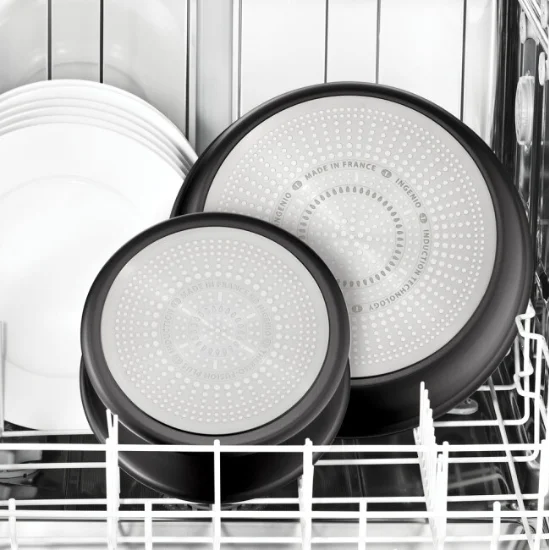 Tefal L1539053 Easy Cook & Clean 10pcs set : FP24/28 + SCP 16/20 with lids + sautepan 24 with lid  + 2 handles