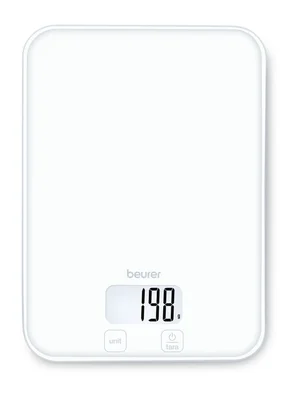 Кухненска везна Beurer KS 19 Pure White 5 kg/1 g бяла
