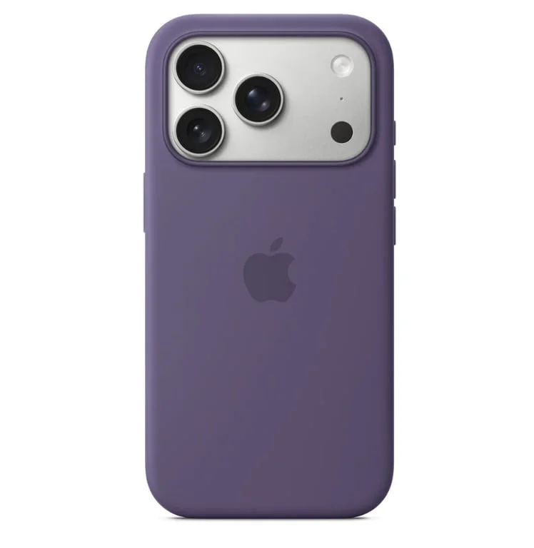 Калъф Apple Silicone с MagSafe за iPhone 17 Pro 6.3" Purple Fog