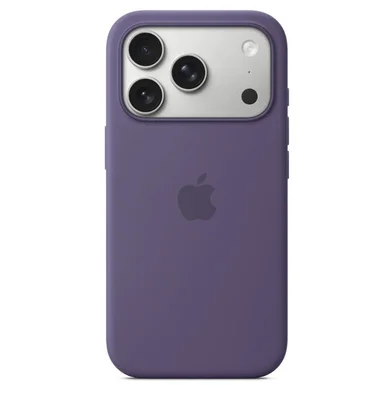 Калъф Apple Silicone с MagSafe за iPhone 17 Pro 6.3" Purple Fog