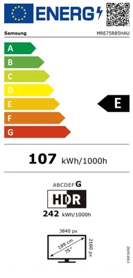 SAMSUNG MRE75R85HAUXXH 75i Micro RGB TV