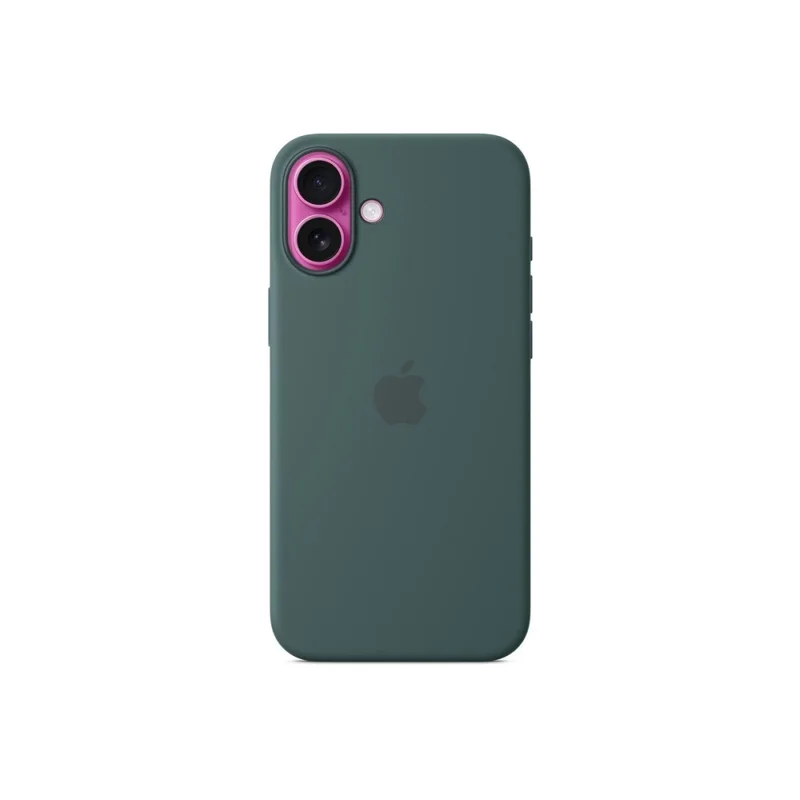 Apple iPhone 16 Plus Silicone Case with MagSafe - Lake Green (Seasonal)