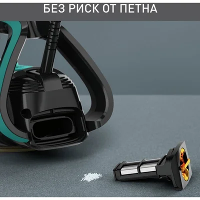 Ютия Tefal FV8066E0 Puregliss 3000W, 280 g/min, Durilium AirGlide Autoclean, Черен/Син