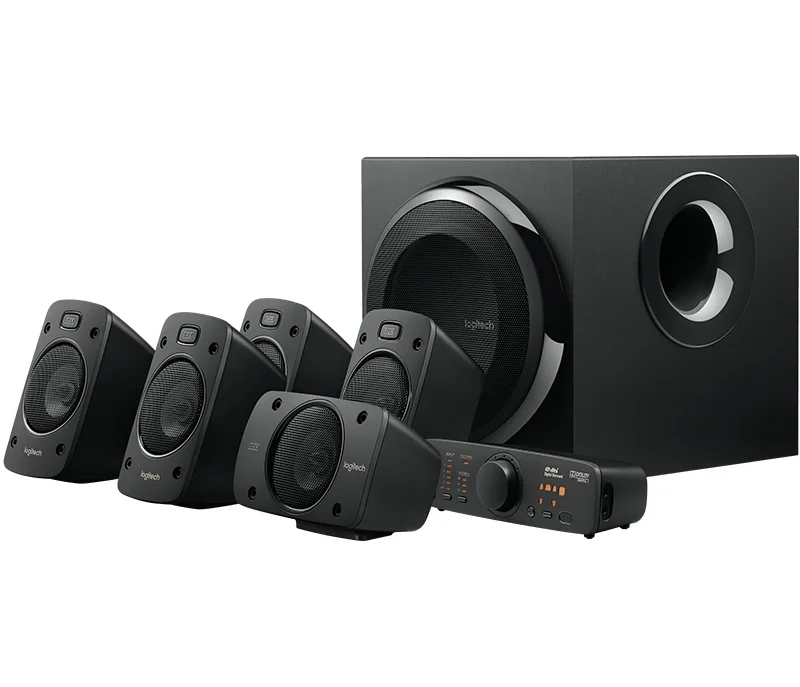 Аудио система Logitech Z906 5.1 THX Surround Sound, 500W, черен
