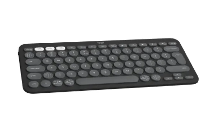 Logitech Pebble Keys 2 K380s - TONAL GRAPHITE - US INT'L - BT - N/A - INTNL-973 - UNIVERSAL