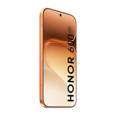 Honor 600 256GB Orange, 6.57" 120Hz Amoled straight display, 2728x1264, Qualcomm Snapdragon 7 Gen 4 (1x2.8GHz+4x2.4GHz+3x 1.8GHz), 8GB, 256GB, 200+12MP/50MP, 6400mAh, Google Gemini,FPT, BT, USB Type-C,Android 16,  AI - powered MagicOS