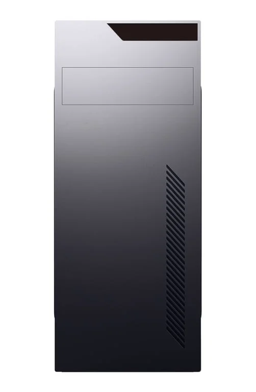 Кутия за компютър POWERCASE 173-G03 с вградено захранване 500W Middle Tower, Черен