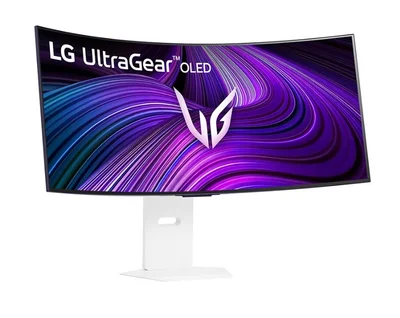 Монитор LG UltraGear 39GX90SA-W 39" OLED 21:9 Curved WQHD (3440x1440) 240Hz HDR10 0.03ms DCI-P3 98.5% Smart webOS Бял