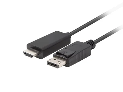 Lanberg display port (M) V1.1 -> HDMI (M) cable 3m, black
