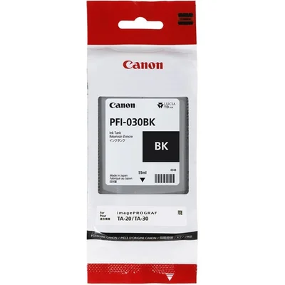 Мастило Canon PFI-030 Black за imagePROGRAF TM-240, 55 ml