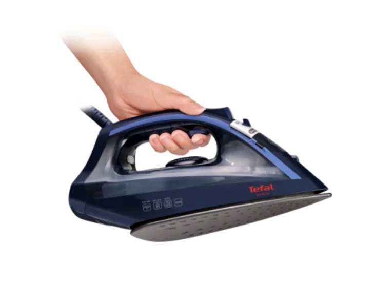 Ютия TEFAL Virtuo FV1713E0 2000W, 24 g/min, 90 g/min, 200 ml, синя
