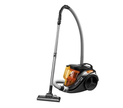 Rowenta RO3753EA, Compact Power (black/orange) - 750W, ACAA, parquet
